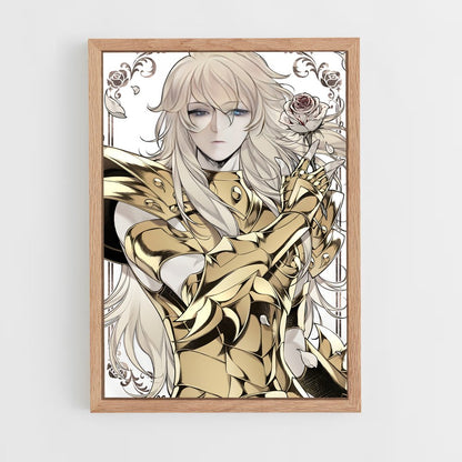 ap-saint seiya-9 cadre Bois clair