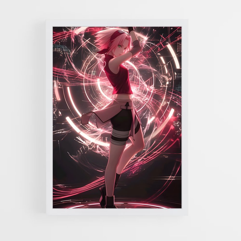 ap-sakura haruno-6 cadre Blanc