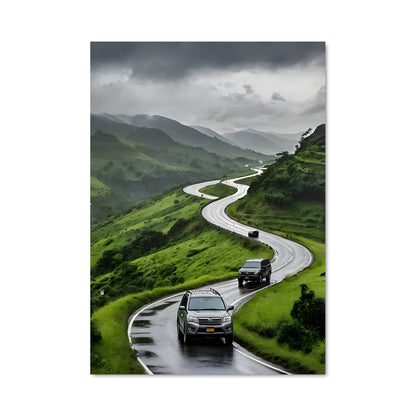Poster Route des Montagnes