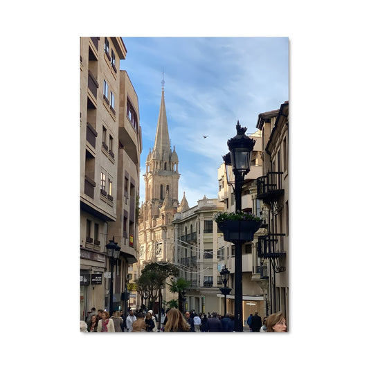 Poster Promenade à Salamanca