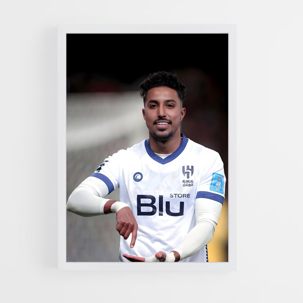ap-salem aldawsari-5 cadre Blanc