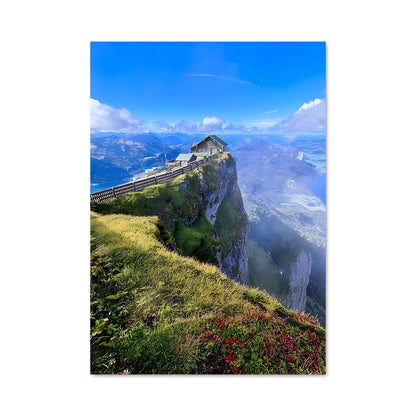 Poster Refuges Alpins
