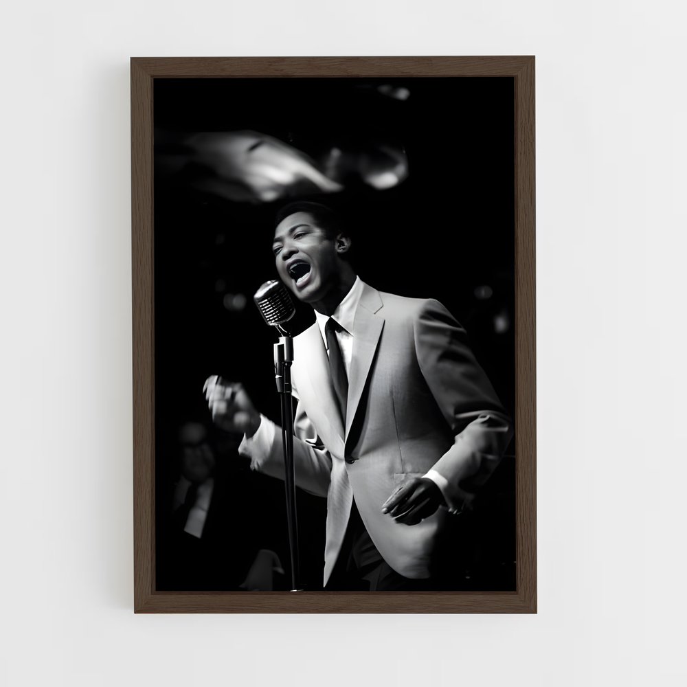 ap-sam cooke-2 cadre Bois foncé
