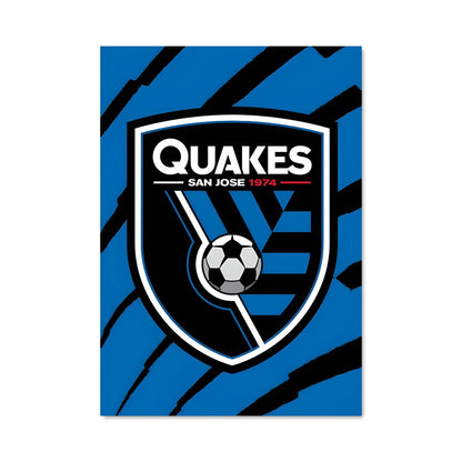 Poster L'Emblème des Earthquakes