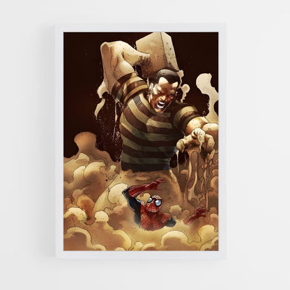 ap-sandman spider-man-1 cadre Blanc