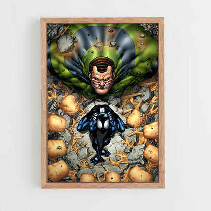ap-sandman spider-man-5 cadre Bois clair