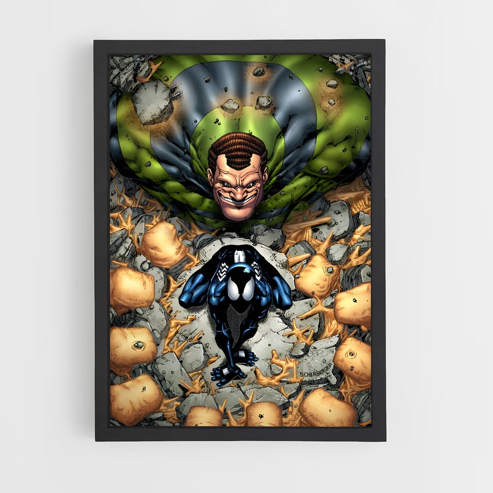 ap-sandman spider-man-5 cadre Noir