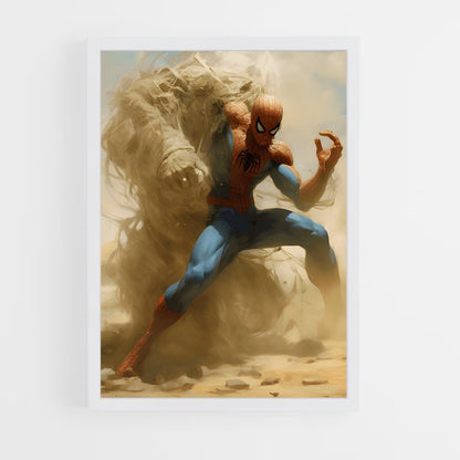 ap-sandman spider-man-7 cadre Blanc