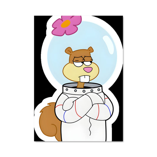 Poster Sandy Squirrel