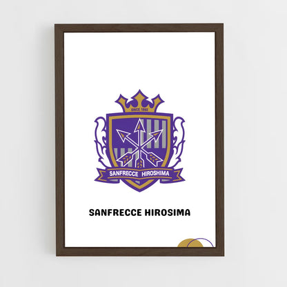 ap-sanfrecce hiroshima-4 cadre Bois foncé
