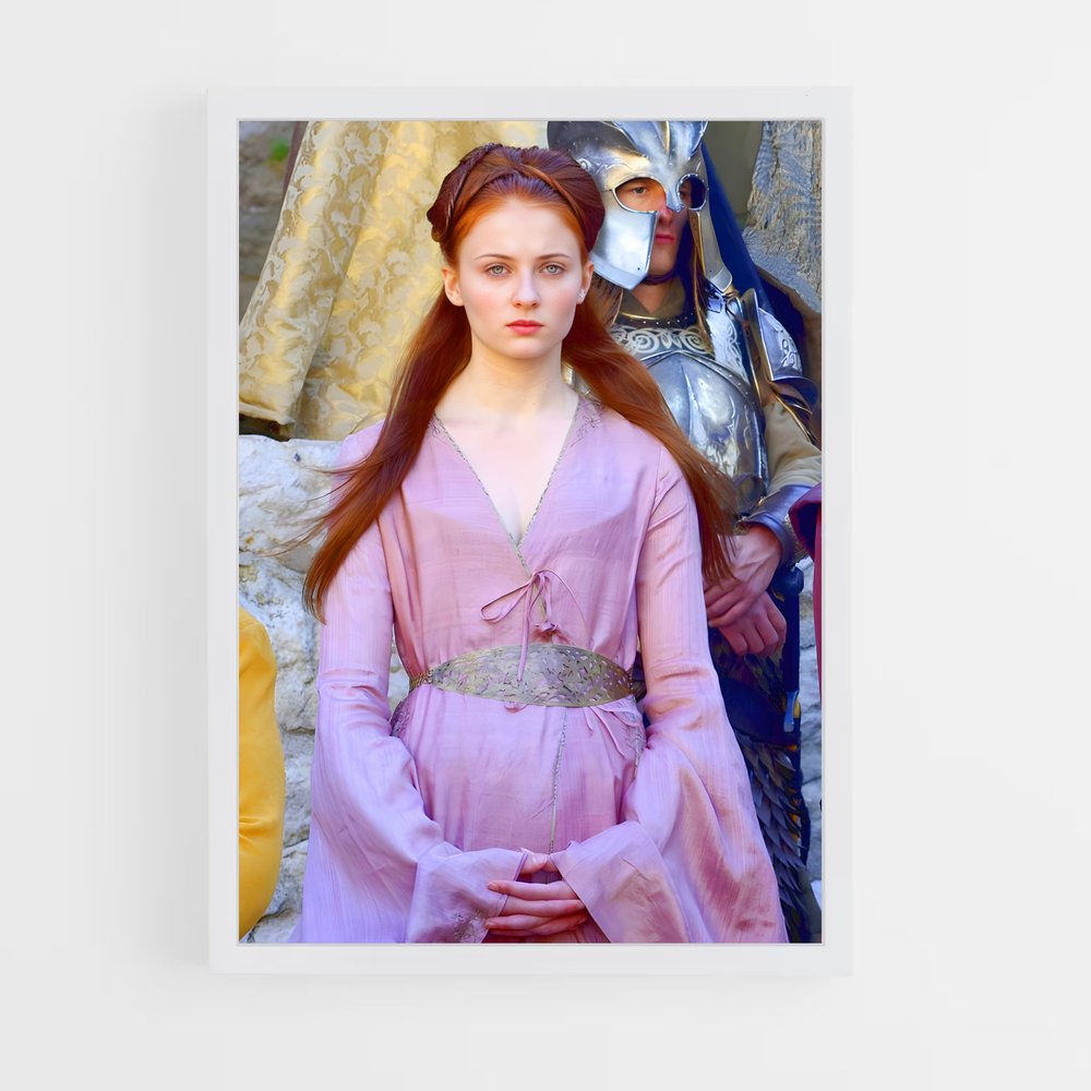 ap-sansa stark-3 cadre Blanc