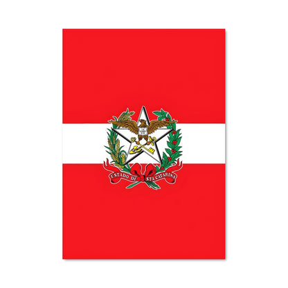 Poster Drapeau de Pérou