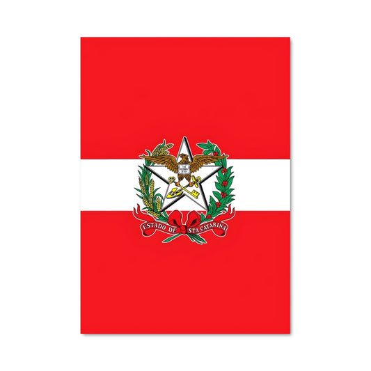 Poster Drapeau de Pérou