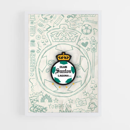 ap-santos laguna-2 cadre Blanc