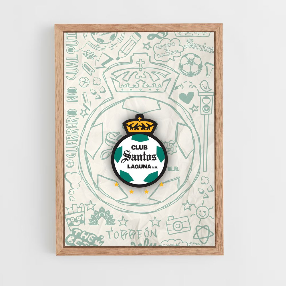ap-santos laguna-2 cadre Bois clair
