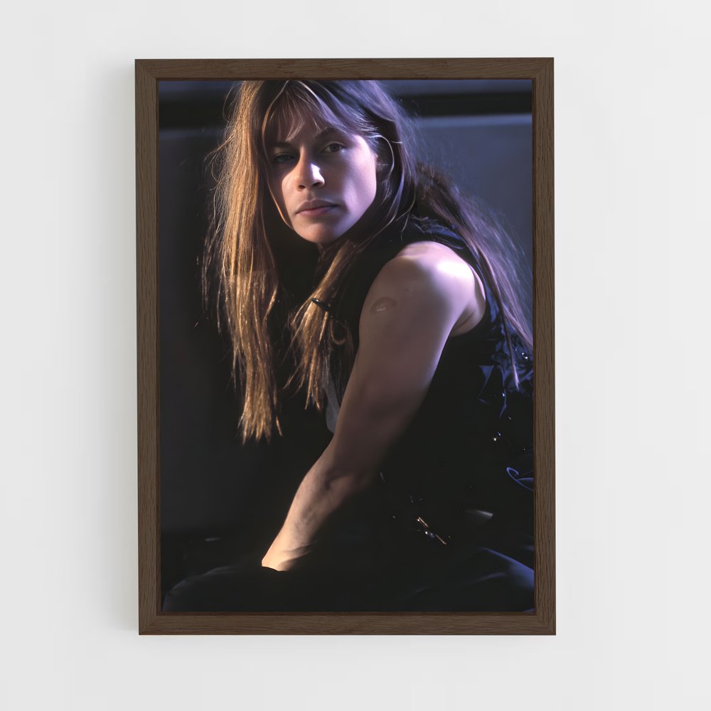ap-sarah connor-5 cadre Bois foncé