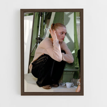 ap-sasha pivovarova-1 cadre Bois foncé