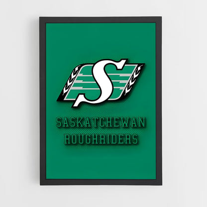 ap-saskatchewan roughriders-4 cadre Noir