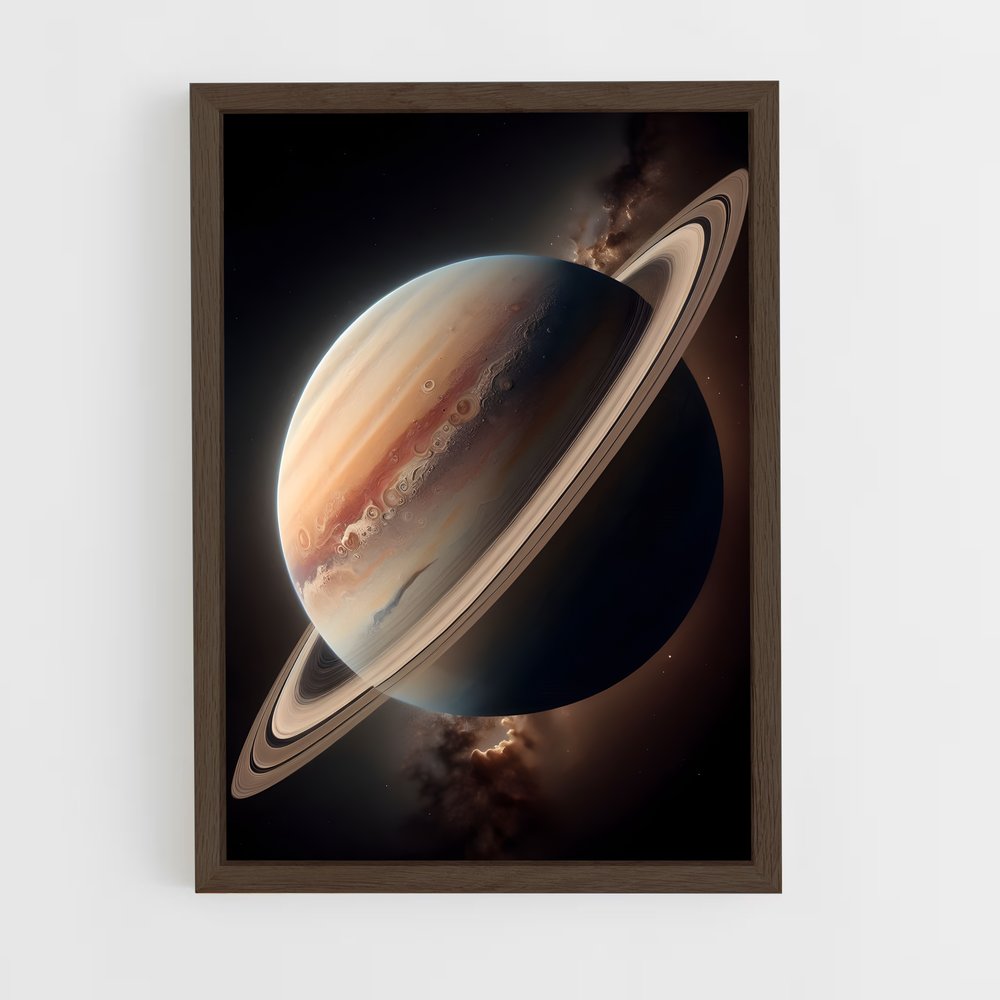 ap-saturn-1 cadre Bois foncé