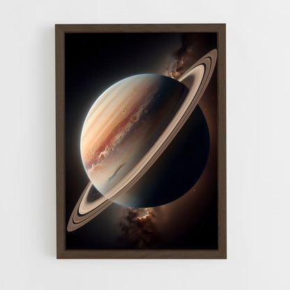 ap-saturn-1 cadre Bois foncé