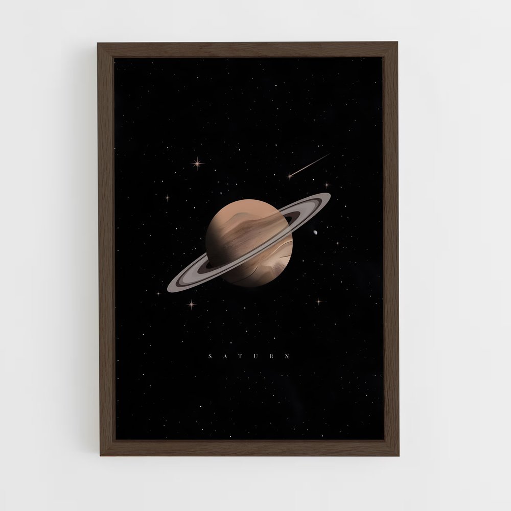 ap-saturn-4 cadre Bois foncé