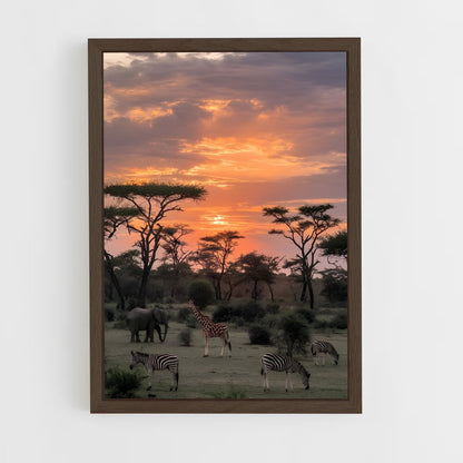 ap-savanna-4 cadre Bois foncé