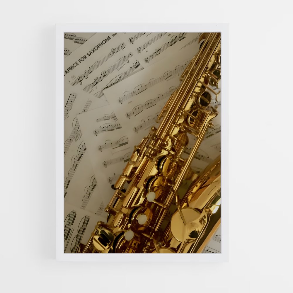 ap-saxophone-3 cadre Blanc