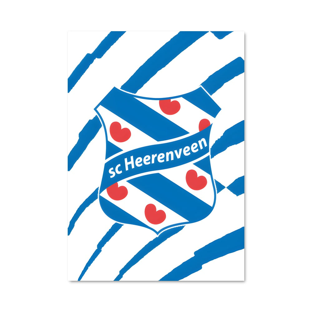 Poster Fier En Bleu