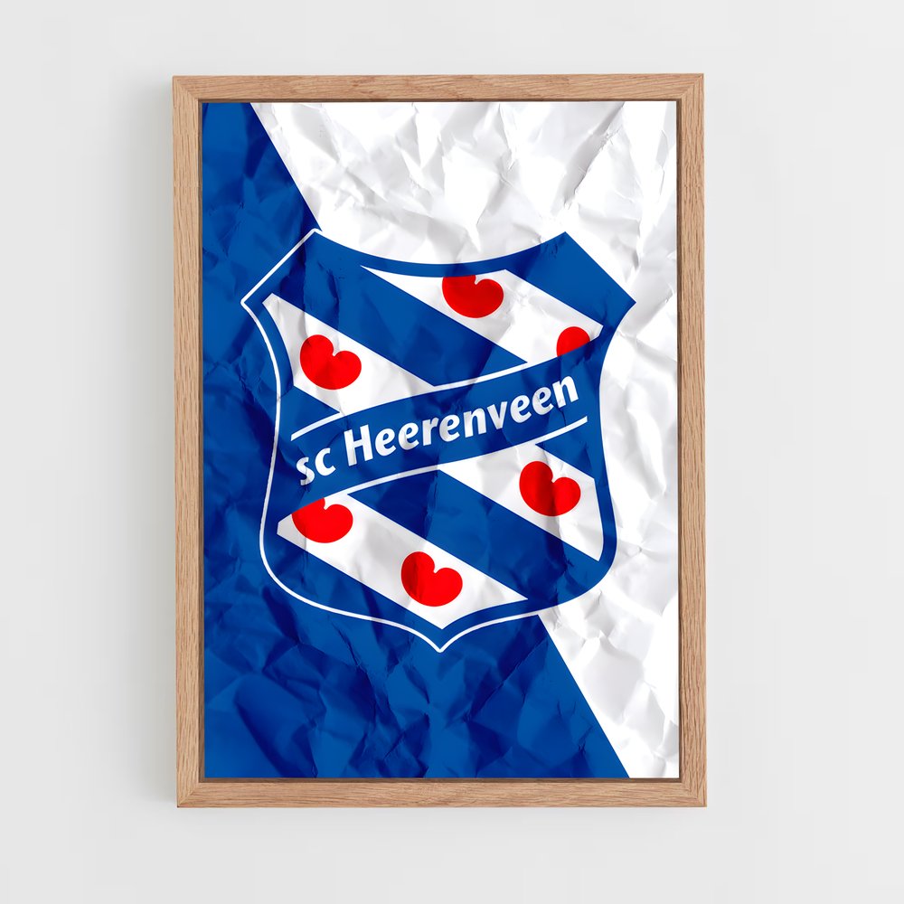 ap-sc heerenveen-2 cadre Bois clair