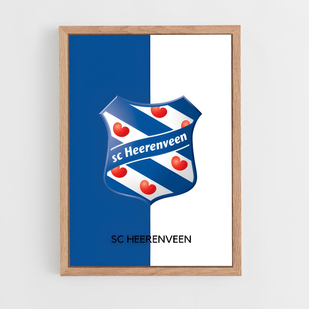 ap-sc heerenveen-6 cadre Bois clair