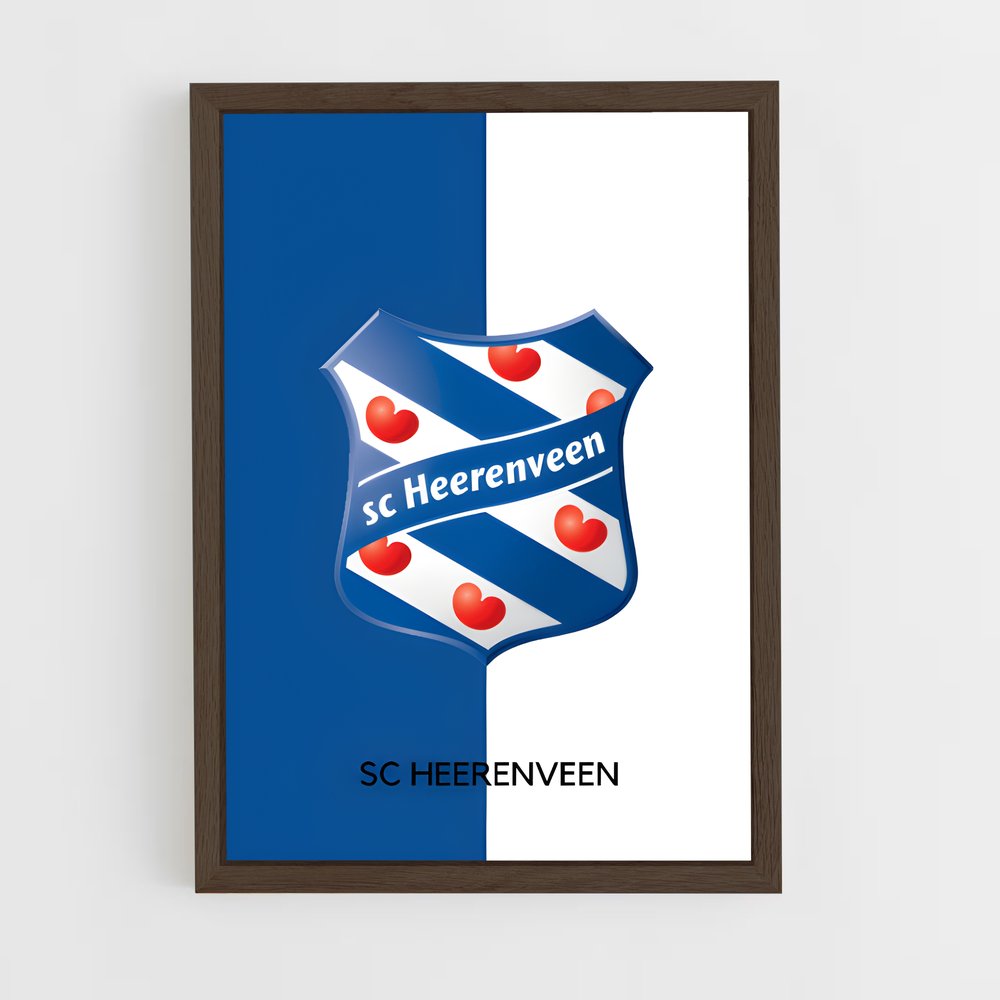 ap-sc heerenveen-6 cadre Bois foncé