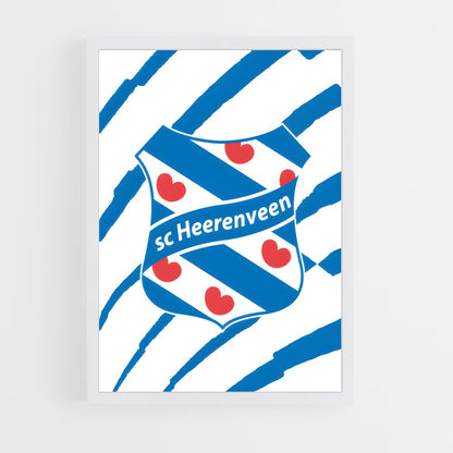 ap-sc heerenveen-7 cadre Blanc