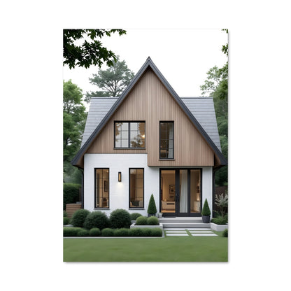 Poster Scandinavian architecture 18732