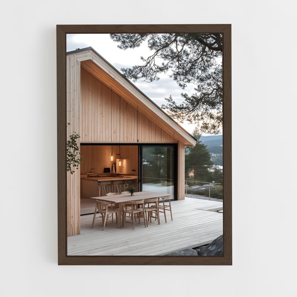 ap-scandinavian architecture-14 cadre Bois foncé