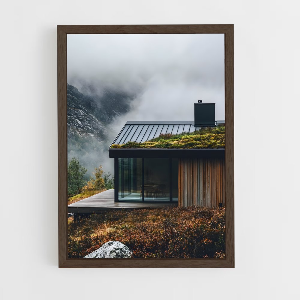 ap-scandinavian architecture-15 cadre Bois foncé