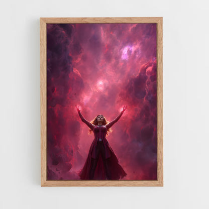 ap-scarlet witch-12 cadre Bois clair