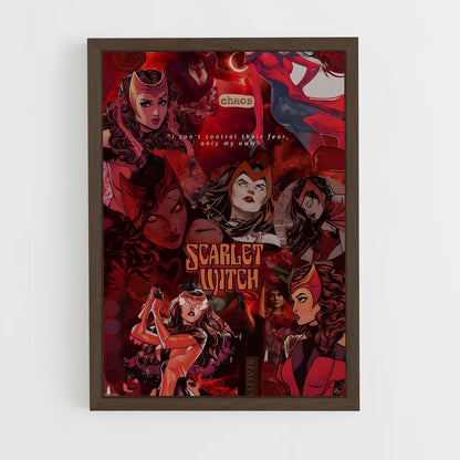 ap-scarlet witch-5 cadre Bois foncé