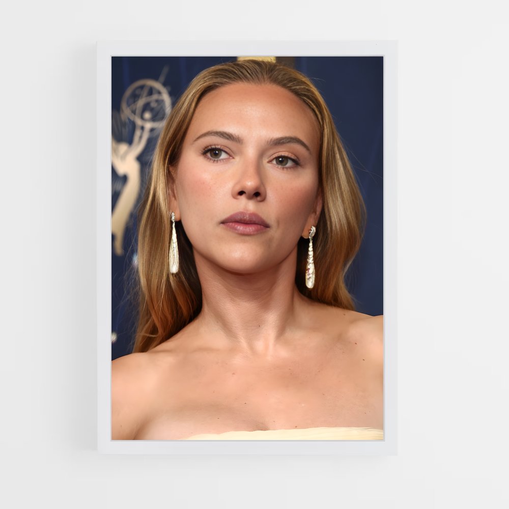 ap-scarlett johansson-2 cadre Blanc