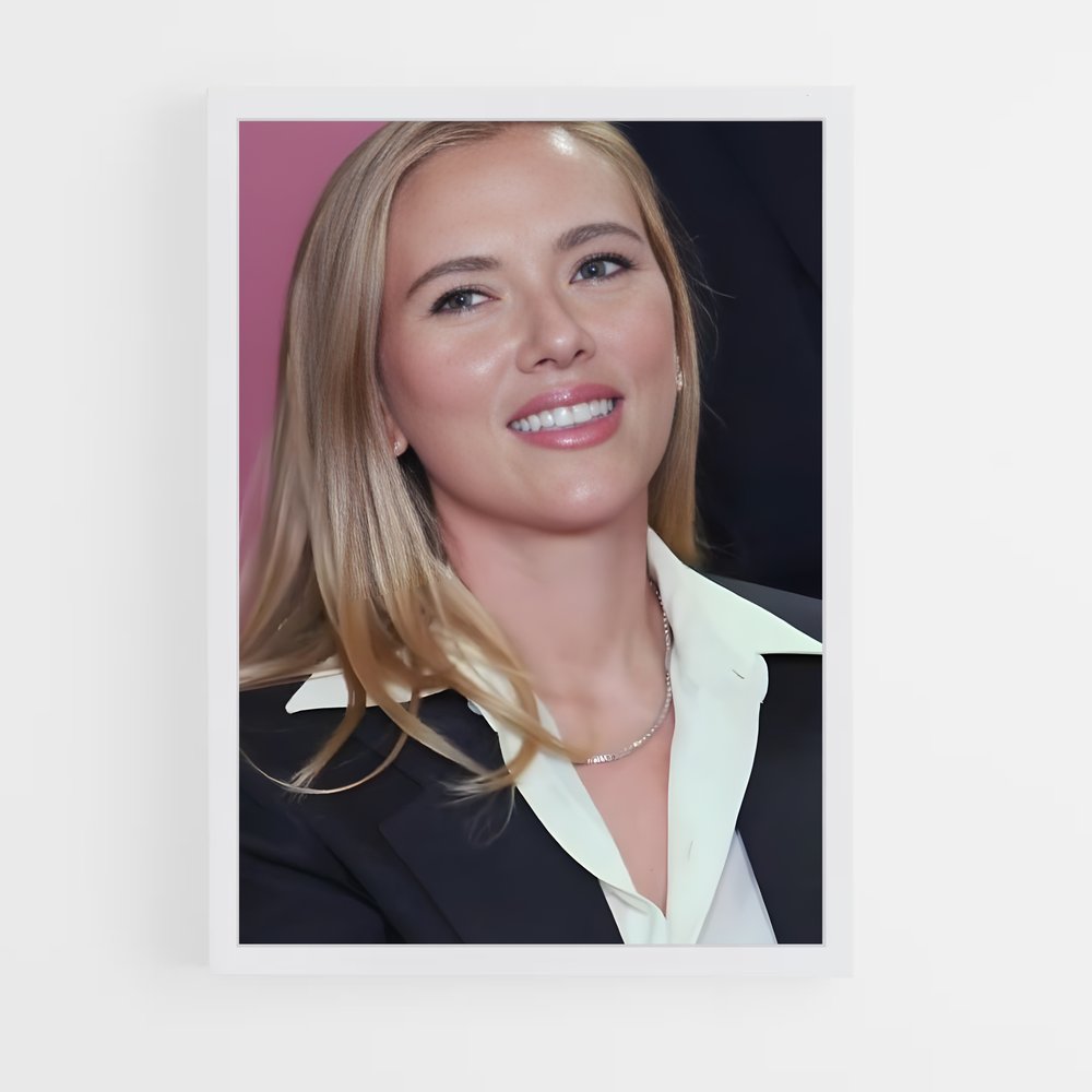 ap-scarlett johansson-4 cadre Blanc