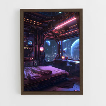 ap-sci-fi-6 cadre Bois foncé