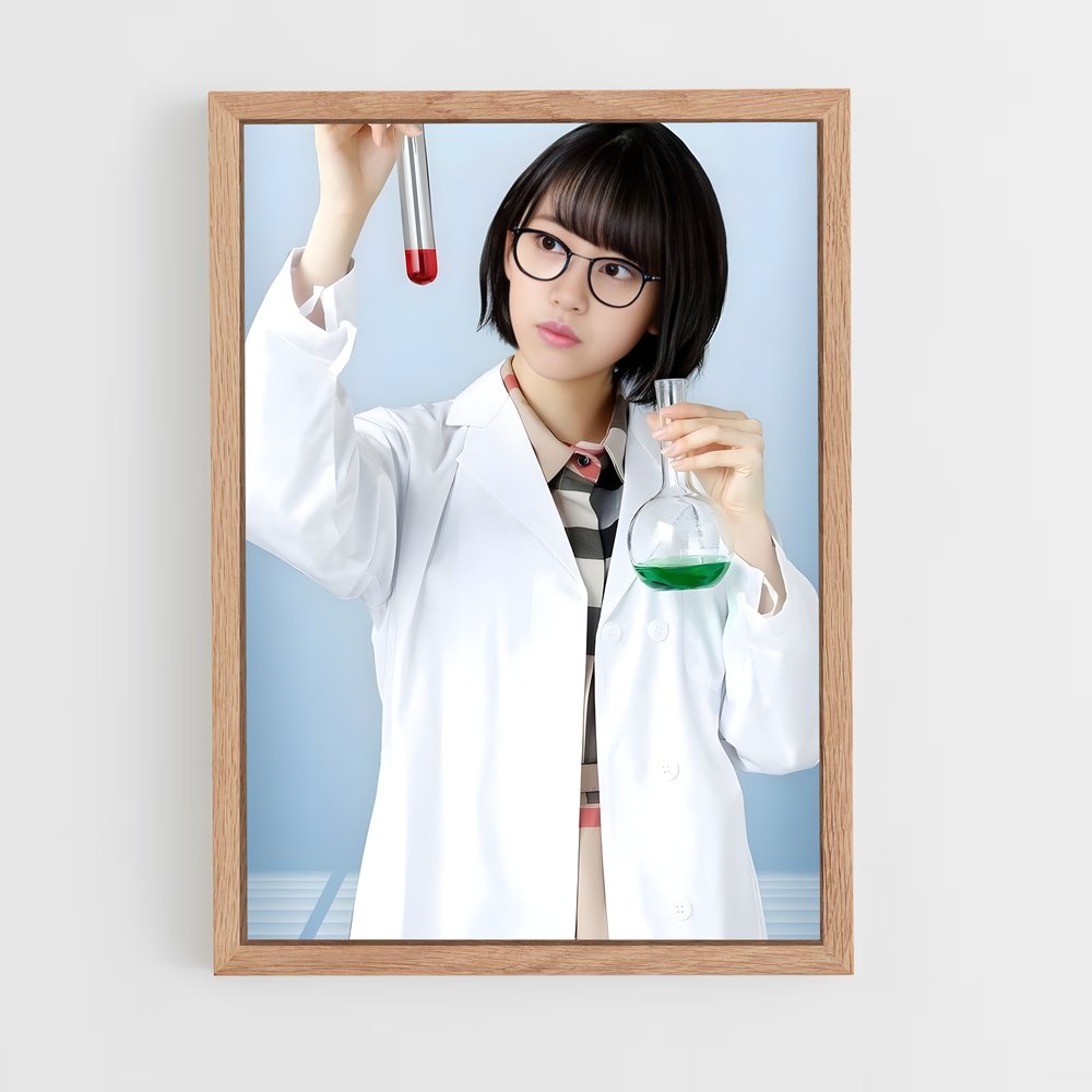 ap-scientist-6 cadre Bois clair