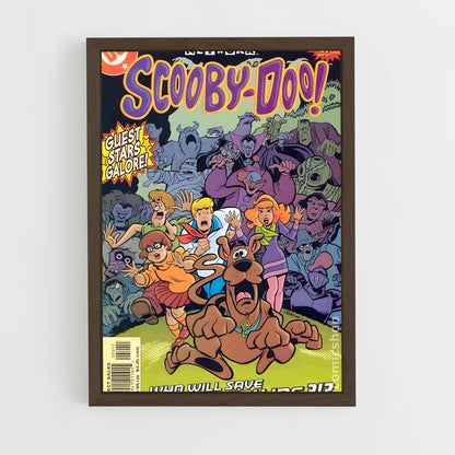 ap-scooby-doo-6 cadre Bois foncé