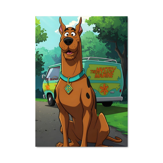 Poster Mystères et Scooby Snacks