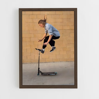 ap-scooter-1 cadre Bois foncé