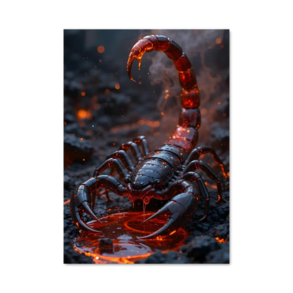 Poster Scorpion Ardent