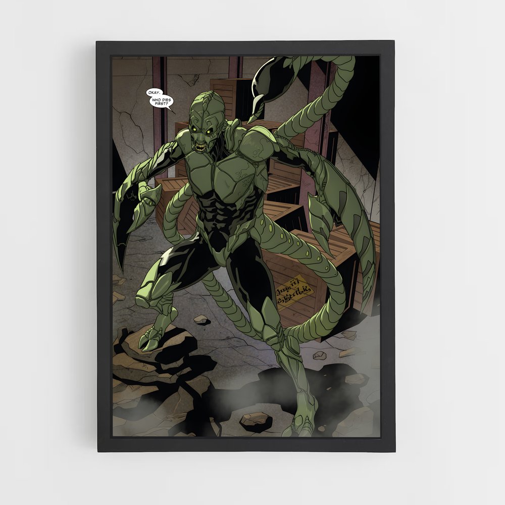 ap-scorpion spider-man-1 cadre Noir