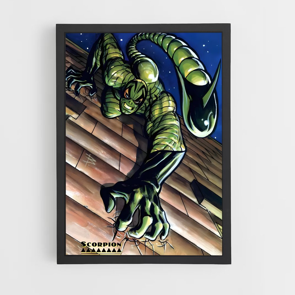 ap-scorpion spider-man-3 cadre Noir