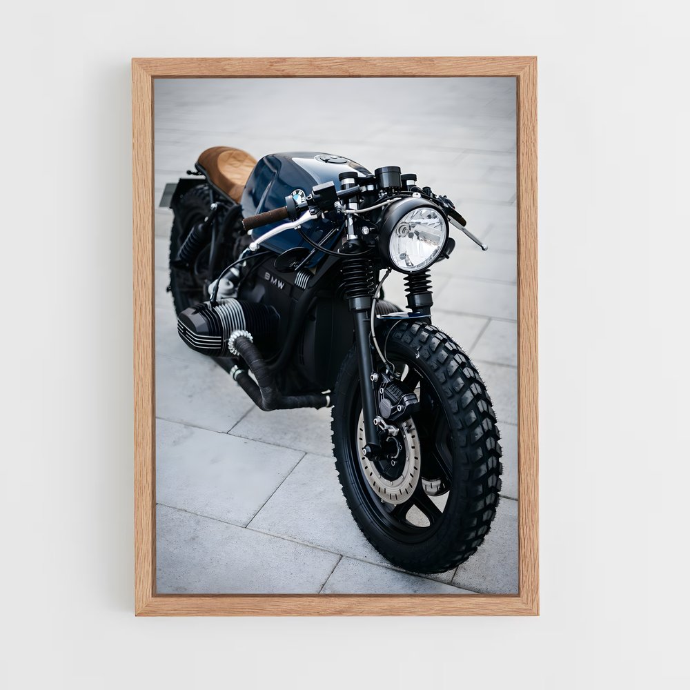 ap-scrambler cafe racer-5 cadre Bois clair