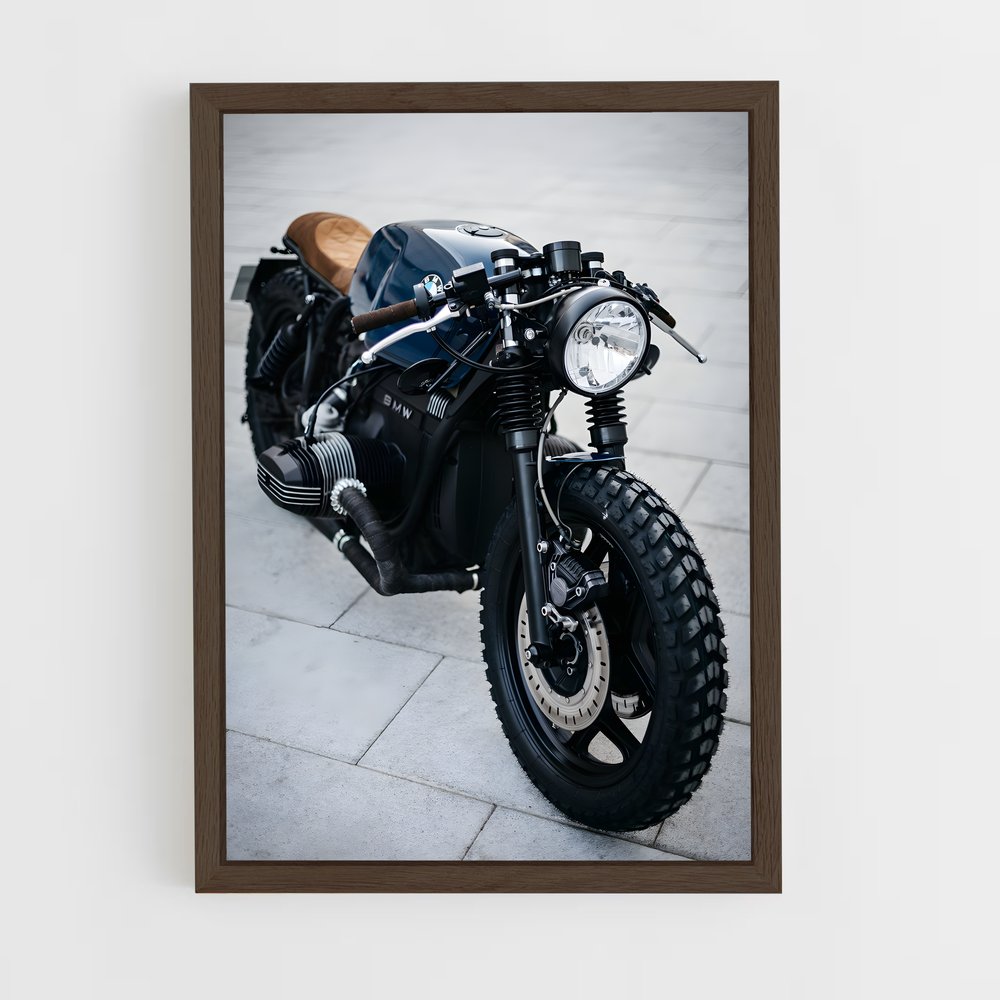 ap-scrambler cafe racer-5 cadre Bois foncé