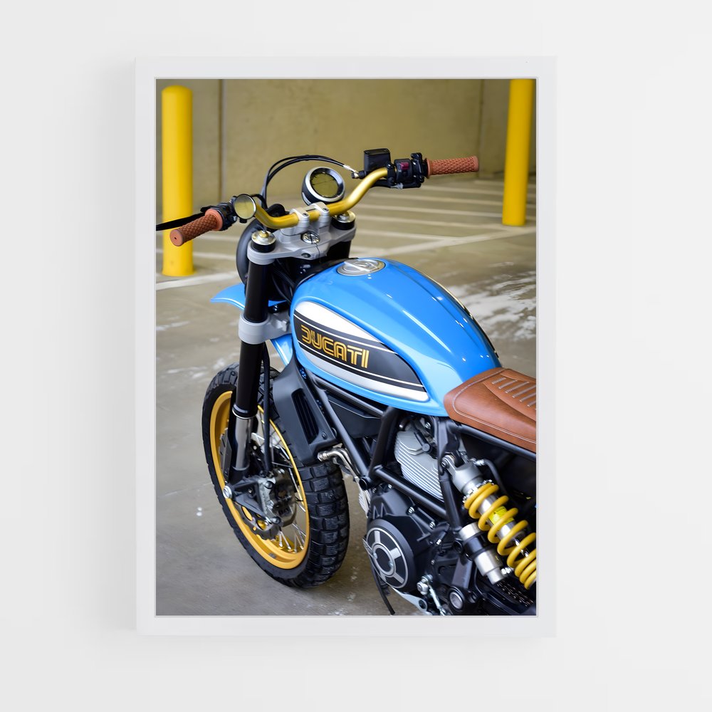 ap-scrambler desert sled-2 cadre Blanc